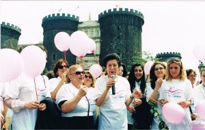 Campagna elettorale Rosa Russo Jervolino, prima donna sindaco di Napoli