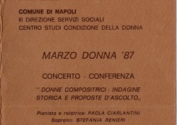 Marzo Donna '87