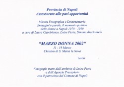 "Marzo Donna 2002"
