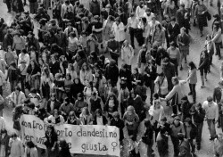 Manifestazione studentesca 8 marzo 1978