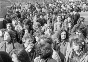 Manifestazione 8 marzo 1984