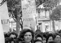 Manifestazione 8 marzo 1989