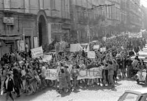 Manifestazione 8 marzo 1989