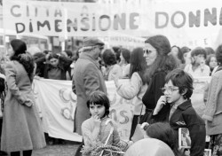 Manifestazione 8 marzo 1977